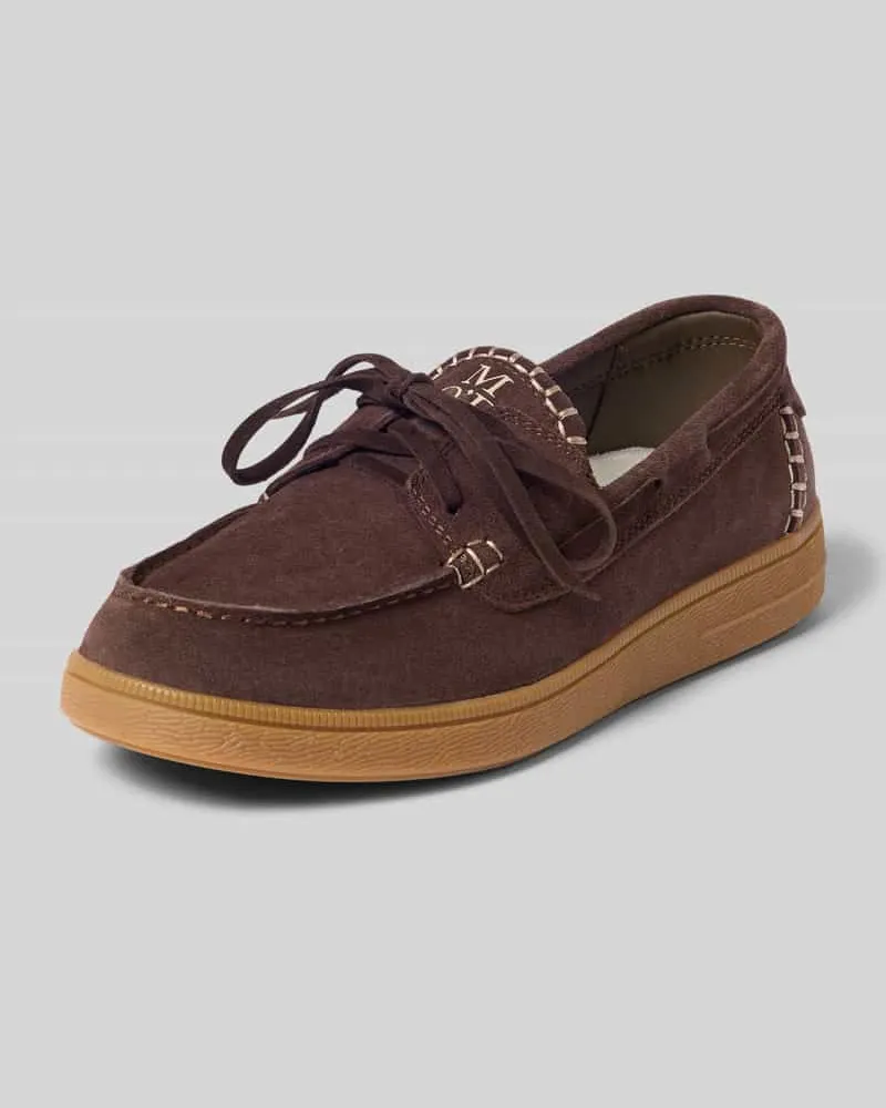 Marc O'Polo Loafer aus echtem Rindsleder Dunkelbraun