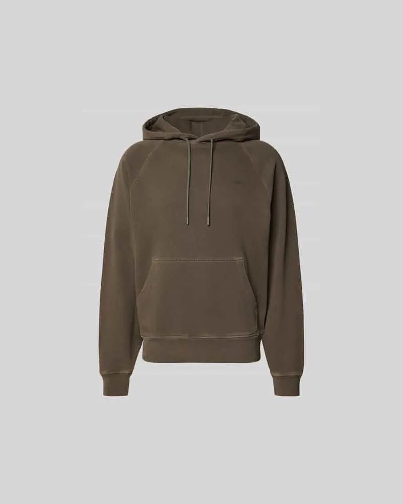 Closed Hoodie mit Känguru-Tasche Dunkelbraun