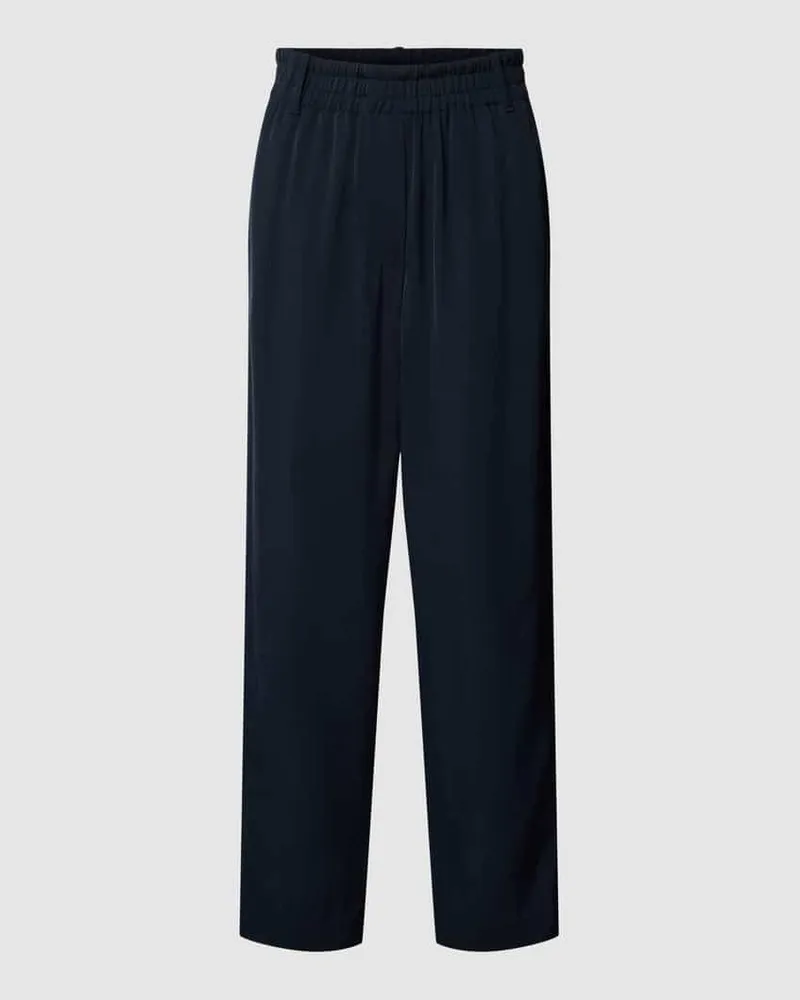Marc O'Polo Stoffhose mit elastischem Bund Marine