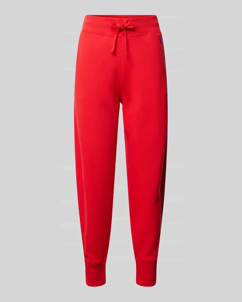 Ralph Lauren Sweatpants mit elastischem Bund Rot