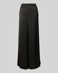 Drykorn Wide Leg Stoffhose mit elastischem Bund Modell 'CEILING Black