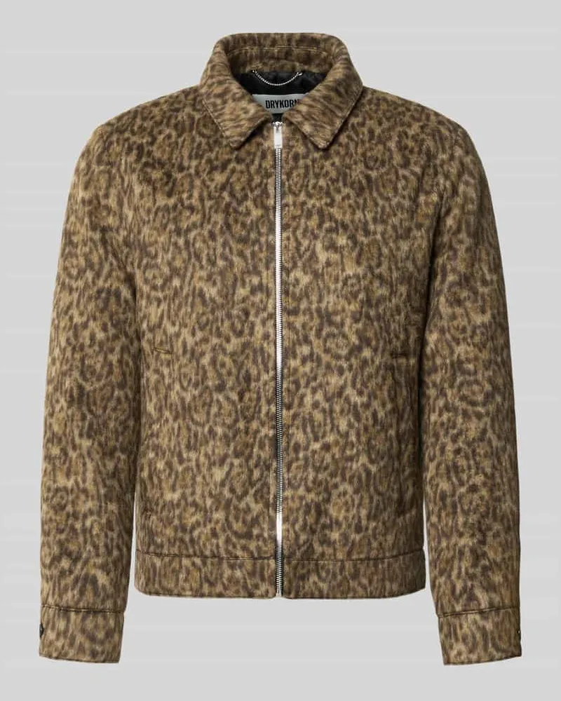 Drykorn Jacke mit Kentkragen Modell 'RIKKA Hellbraun