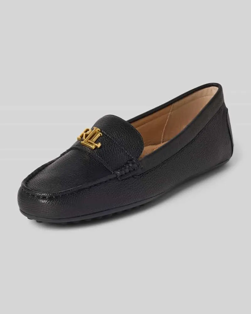 Ralph Lauren Loafer mit Logo-Applikation Modell 'BARNSBURY Black