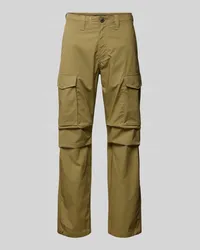 G-STAR RAW Regular Fit Cargohose mit Gesäßtaschen Modell 'Core Oliv