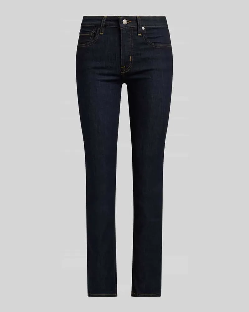 Ralph Lauren Straight Fit Jeans aus Baumwoll-Mix Jeansblau