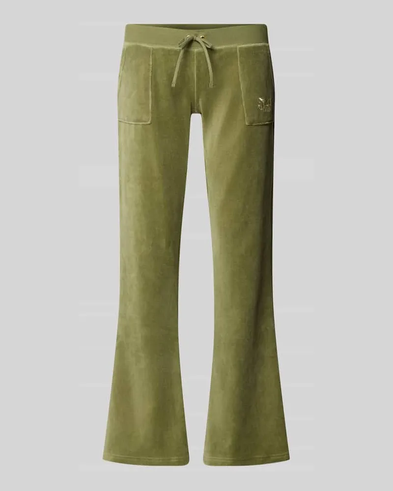Juicy Couture Jogginghose mit Tunnelzug Khaki