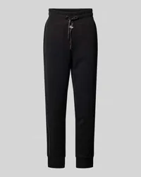 Guess Loose Fit Sweatpants mit Tunnelzug Black