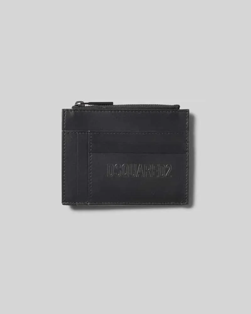 Dsquared2 Portemonnaie mit Label-Detail Black