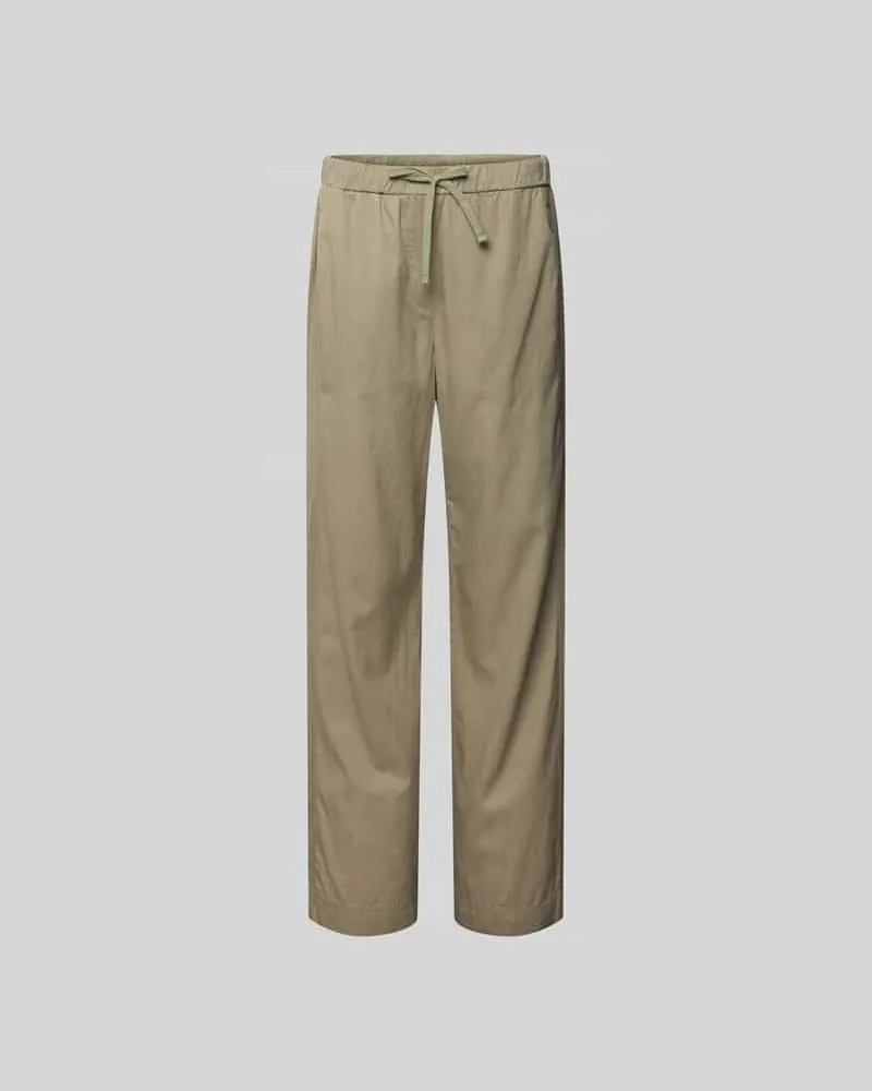 Juvia Stoffhose mit Lyocell-Anteil Oliv