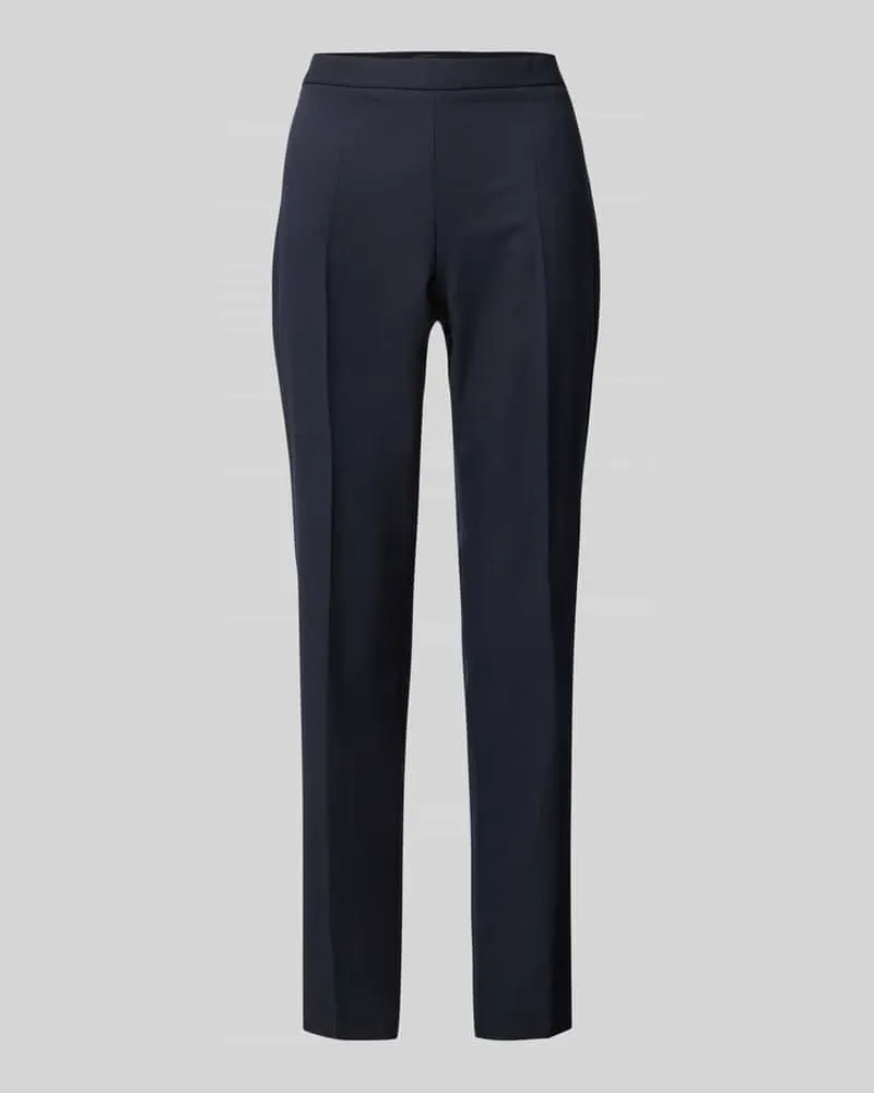 HUGO BOSS Stoffhose mit seitlichem Reißverschluss Modell 'Tiluna Marine