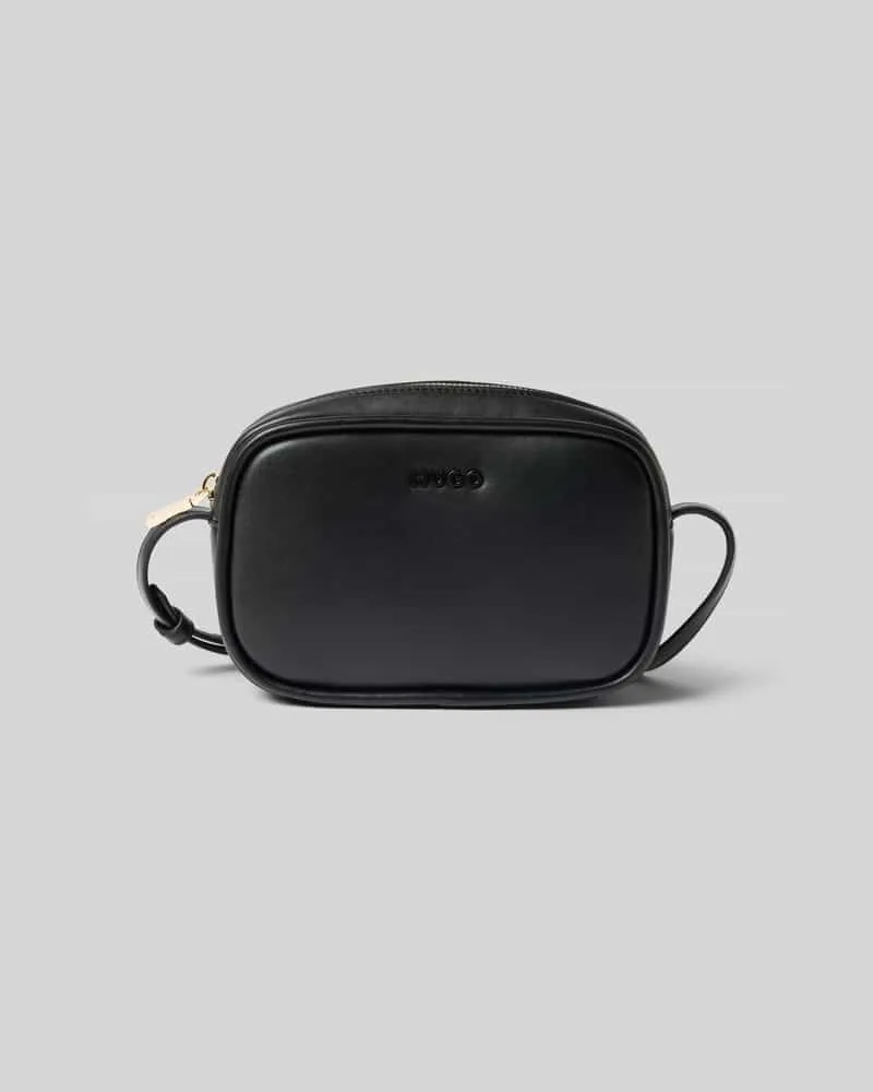 HUGO BOSS Umhängetasche in Lederoptik Modell 'JODI Black