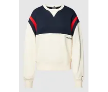 Sweatshirt im Colour-Blocking-Design