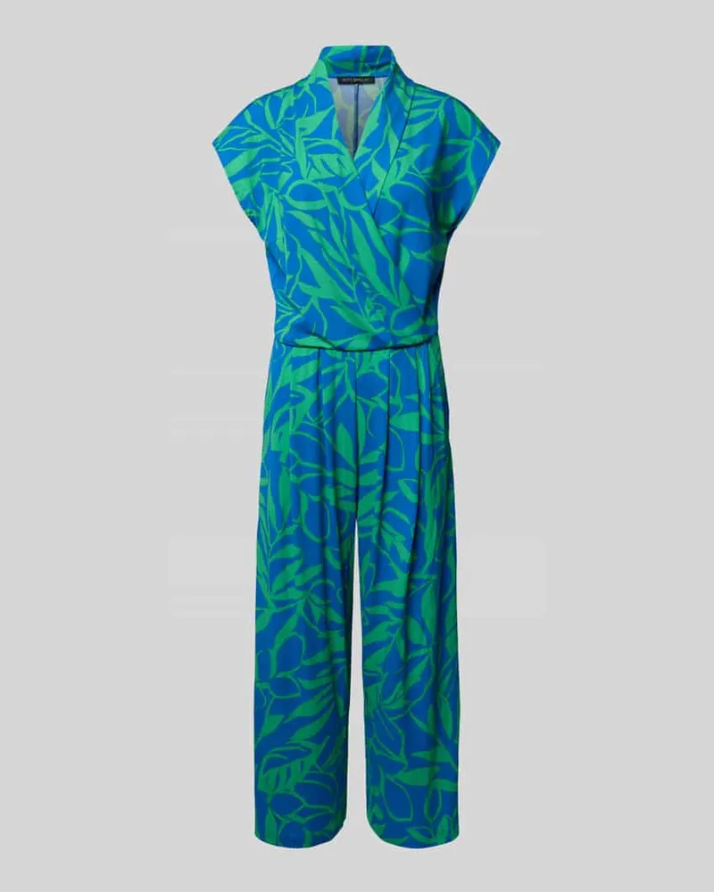 Betty Barclay Jumpsuit in Wickel-Optik Royal