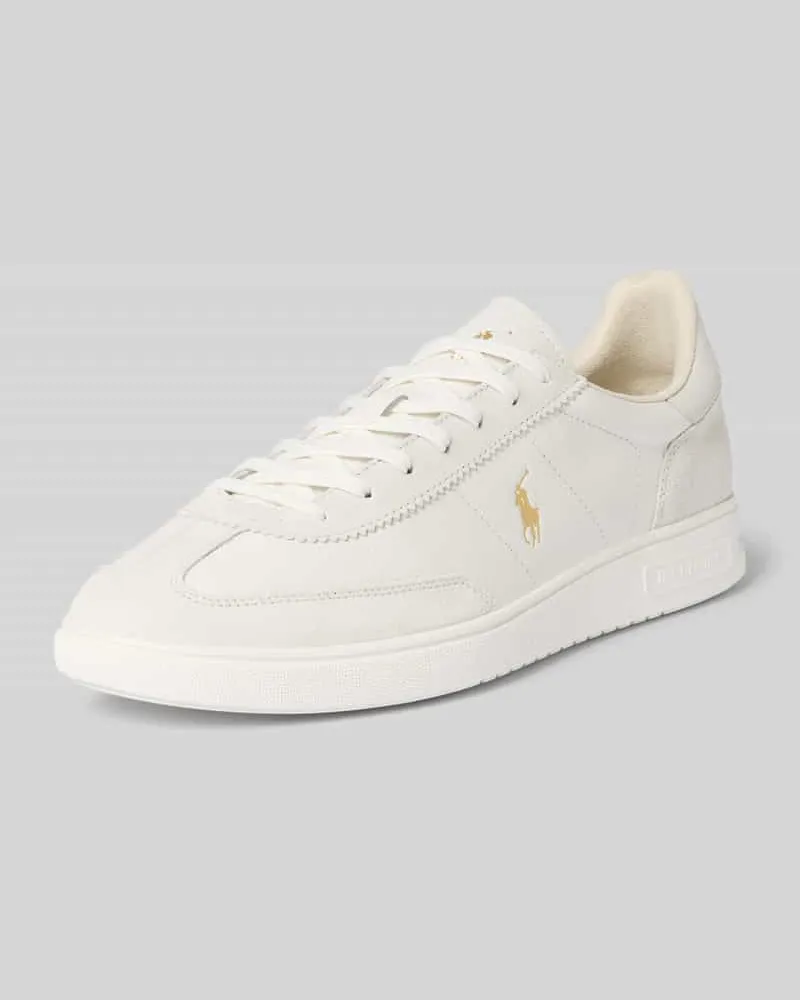 Ralph Lauren Sneaker mit Schnürverschluss Weiss