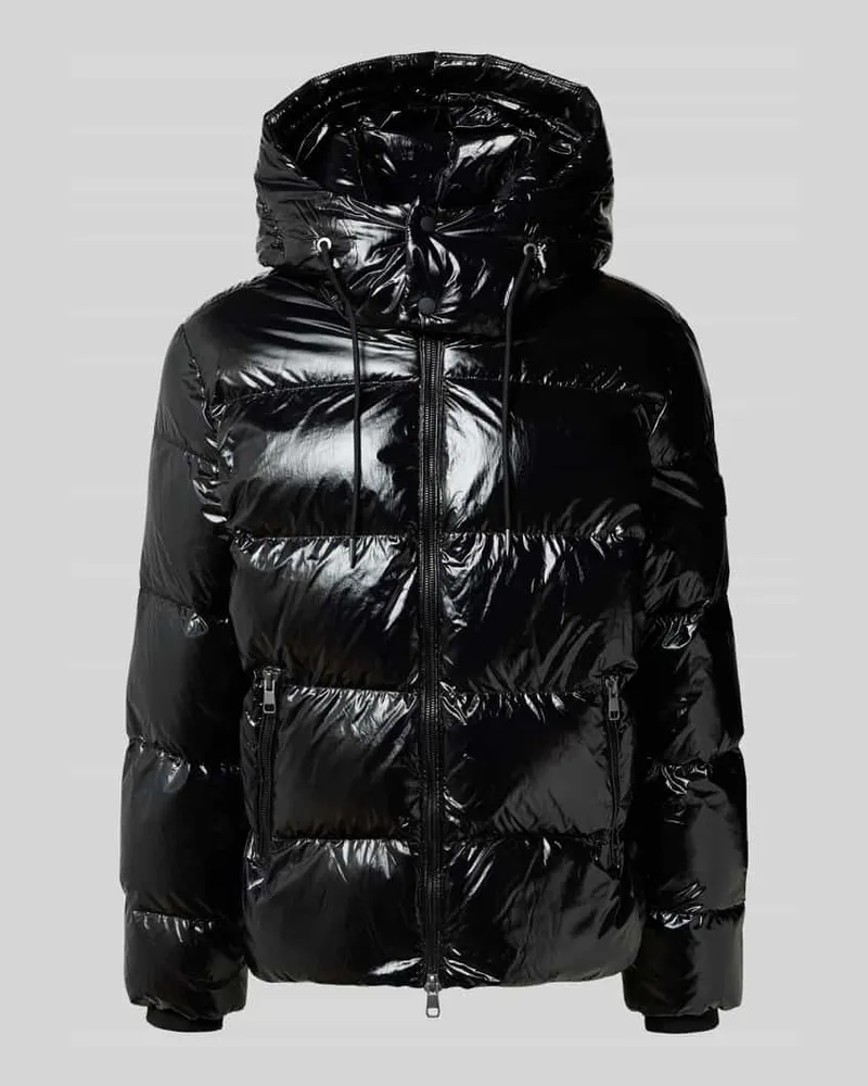Antony Morato Steppjacke mit Kapuze Black