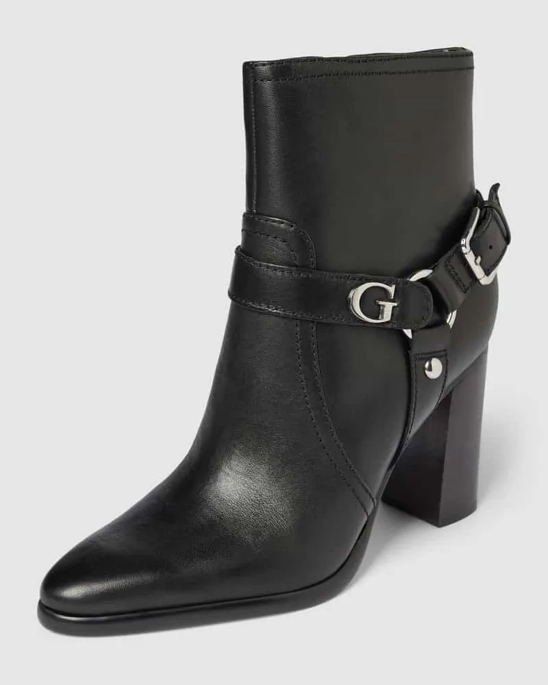 Guess Stiefeletten mit Label-Details Modell 'LANKY Black