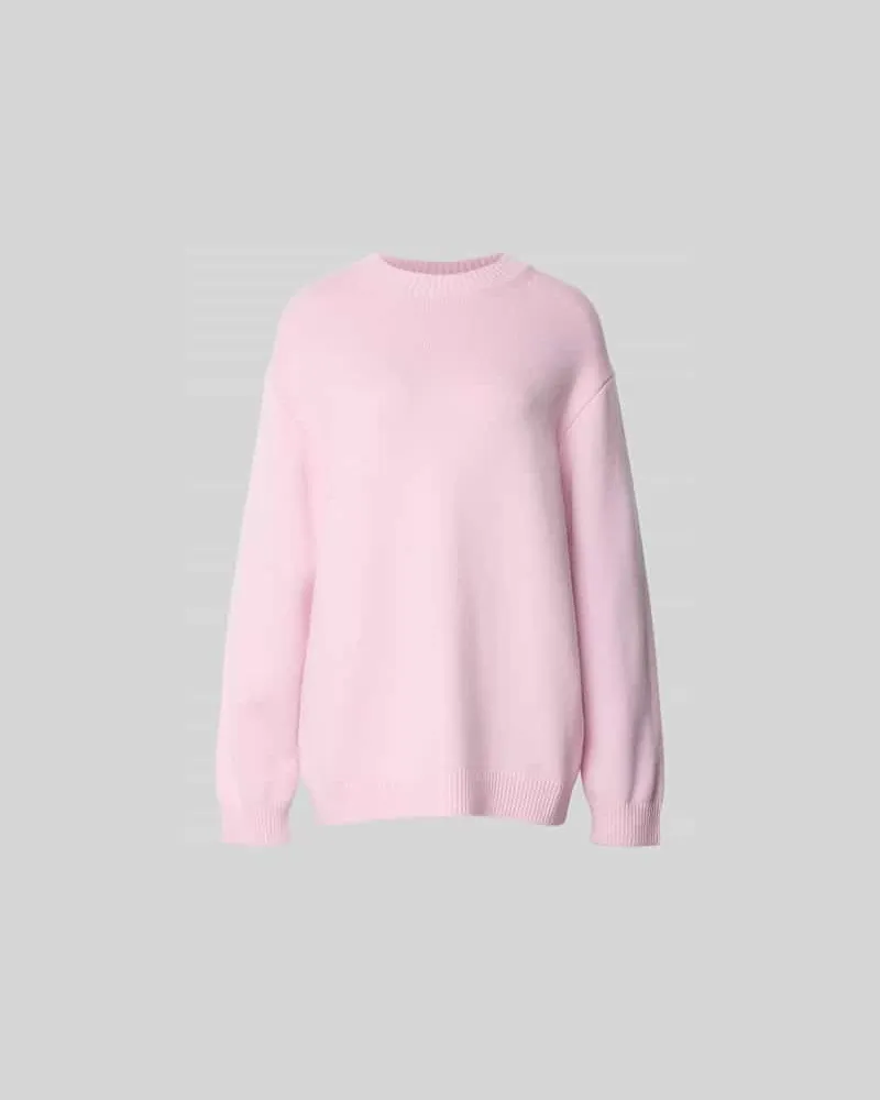 Nanushka Oversized Wollpullover aus Woll-Mix Rosa