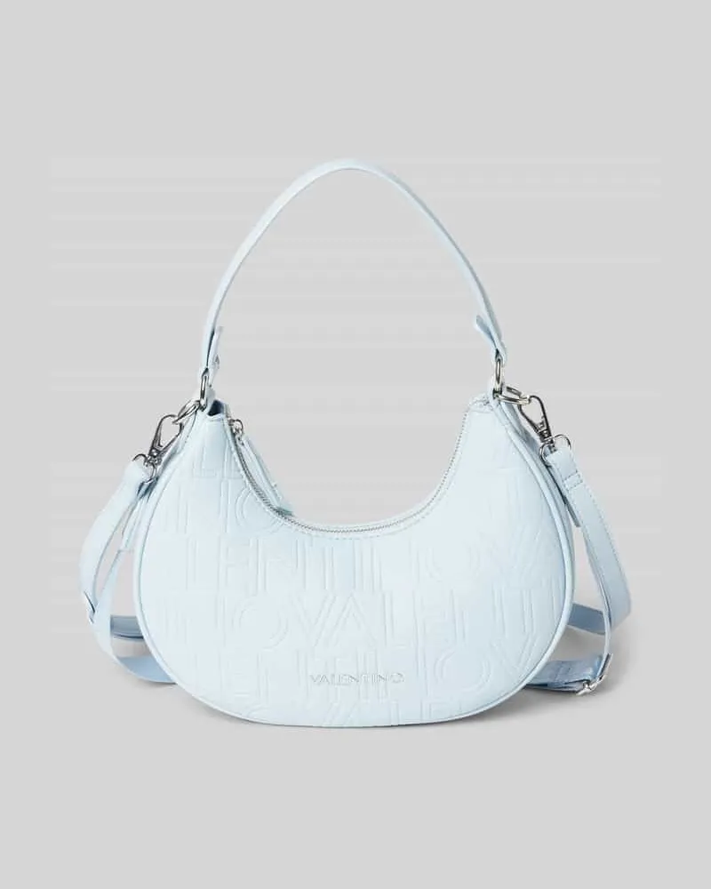 Valentino Garavani Hobo Bag mit Label-Detail Hellblau