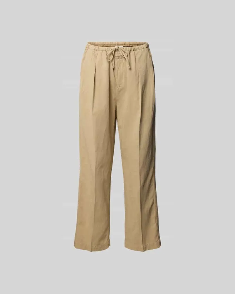 Closed Stoffhose mit Leinen-Anteil Beige