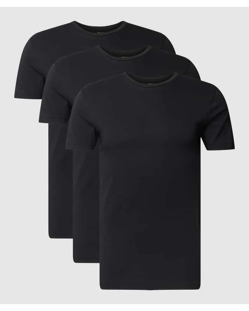 Ralph Lauren T-Shirt mit Rundhalsausschnitt im 3er-Pack Black