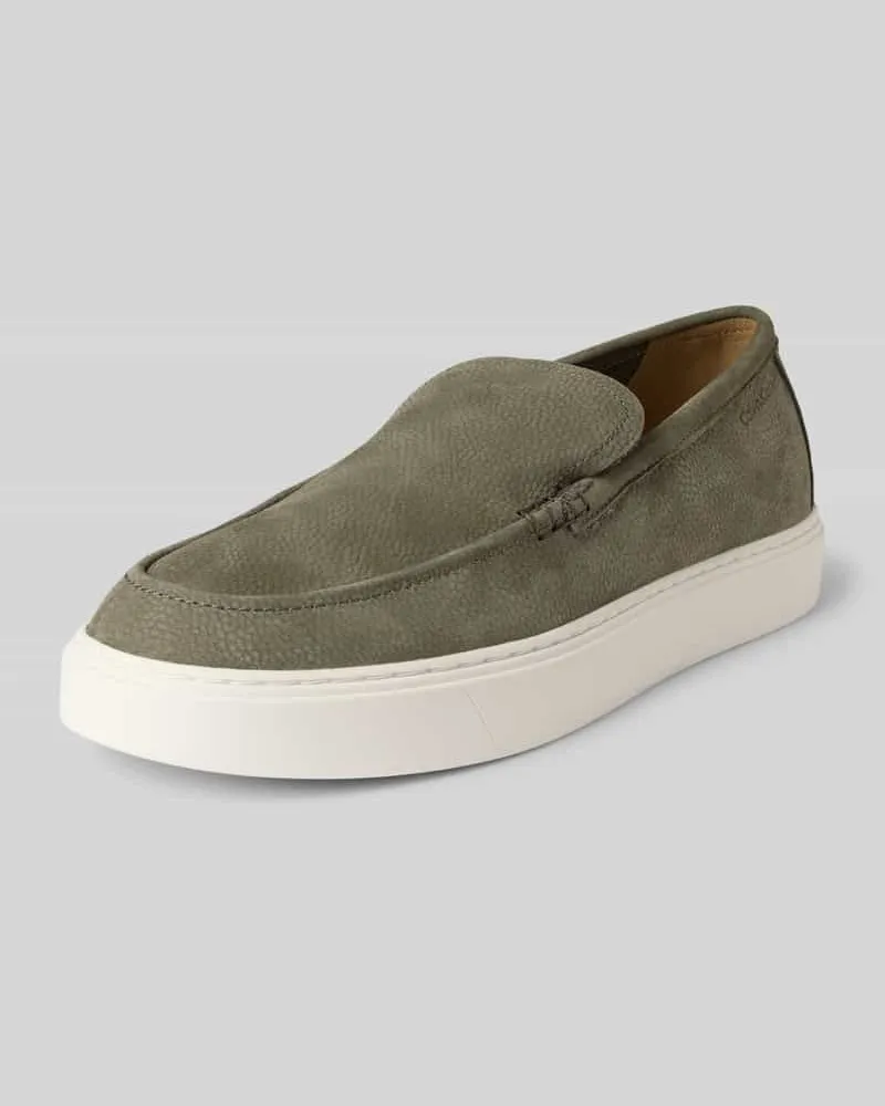 Calvin Klein Mokassins mit profilierter Sohle Modell 'Hybrid Oliv