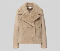 Jacke aus Kunstfell