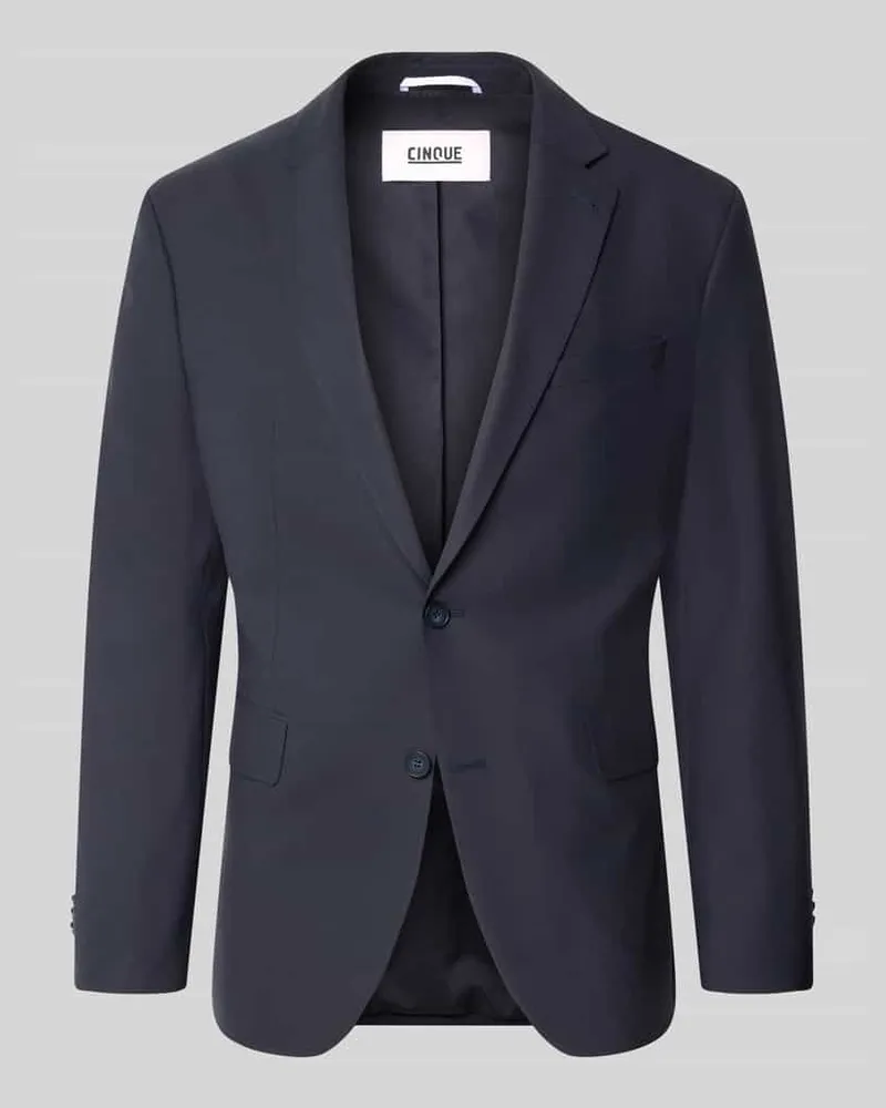 cinque Regular Fit Sakko mit Schurwoll-Anteil Modell 'Totti Dunkelblau