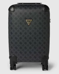 Guess Trolley mit Label-Applikation Modell 'WILDER Anthrazit