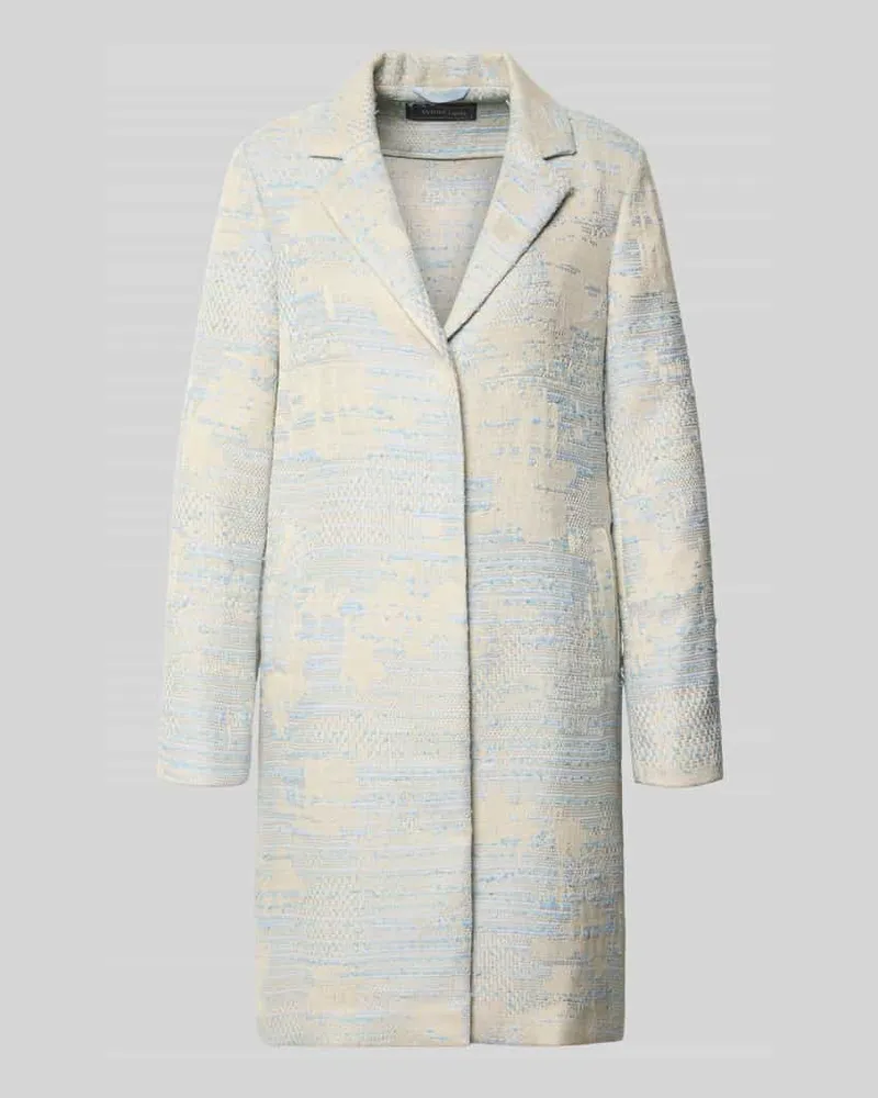 White Label Mantel mit Baumwoll-Anteil Hellblau