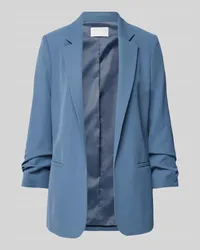 JAKE*S Blazer mit Leistentaschen Rauchblau