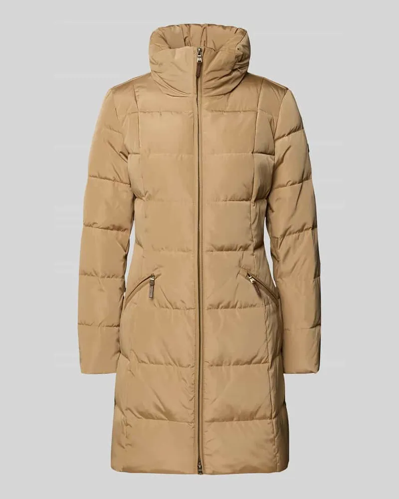 Ralph Lauren Steppmantel mit Stehkragen Camel