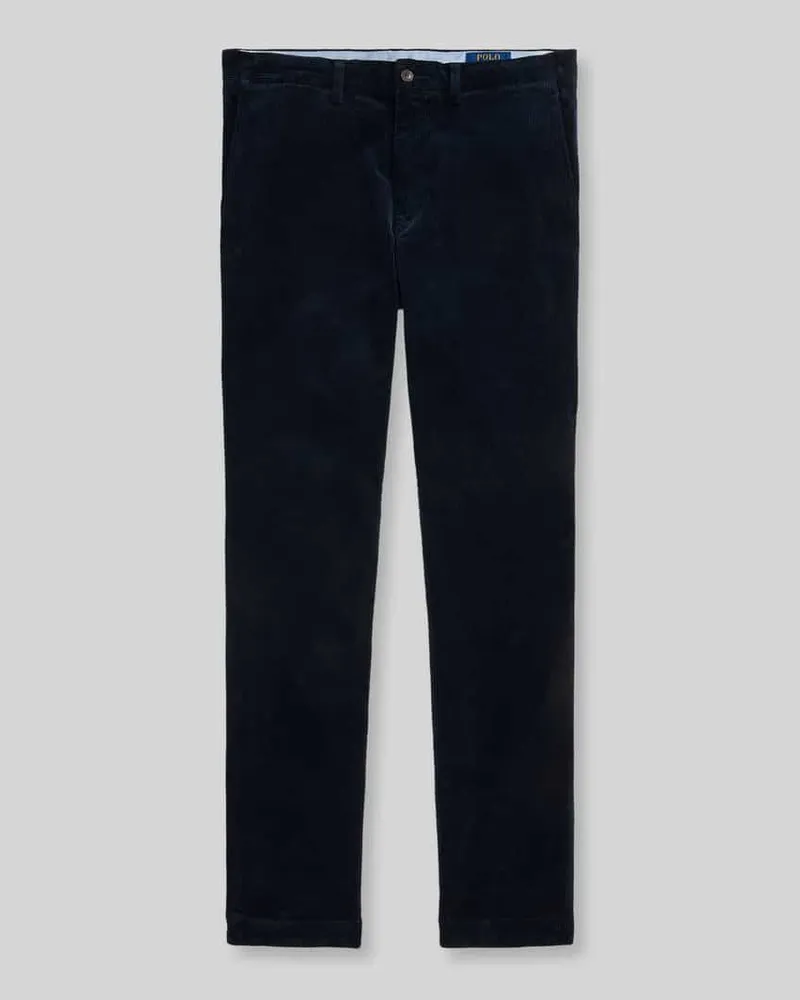 Ralph Lauren Straight Fit Cordhose aus Baumwoll-Mix Marine