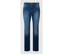 Regular Fit Jeans mit Knopfverschluss Modell "ARNE PIPE