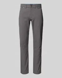 Christian Berg Regular Fit Chino im 5-Pocket-Design Dunkelgrau