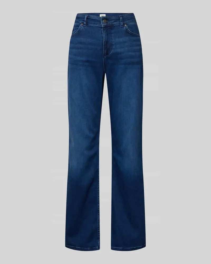 Mustang Wide Leg Jeans im 5-Pocket-Design Modell 'Madison Marine