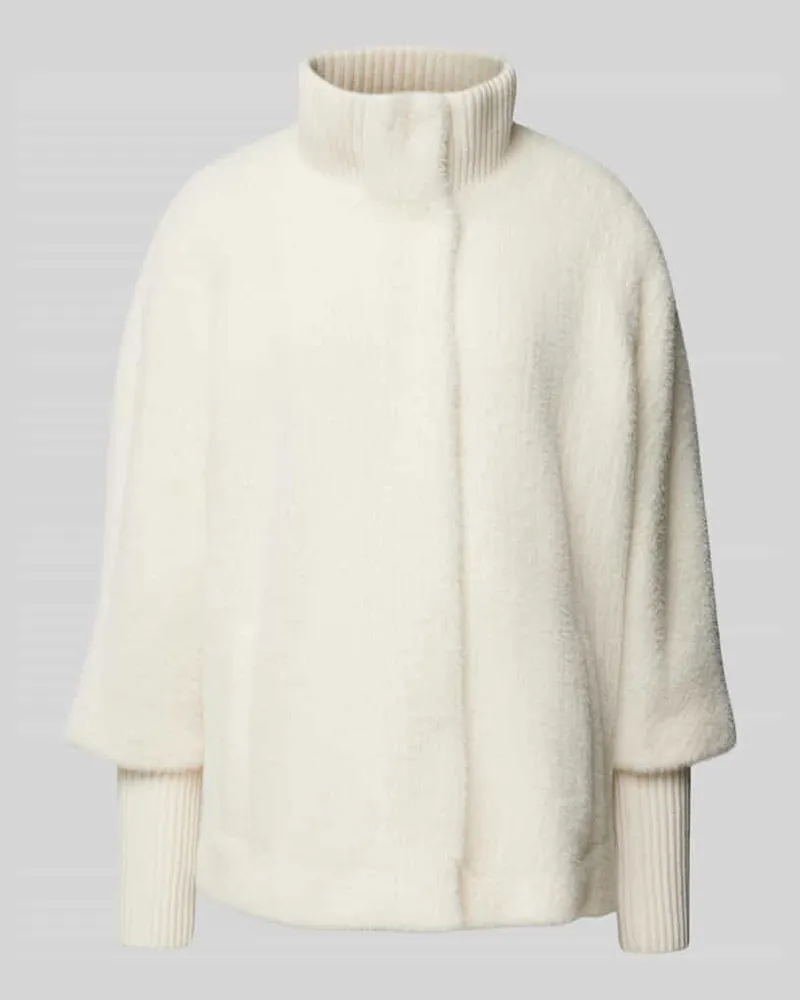 COMMA Jacke mit Stehkragen Weiss