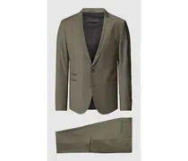 Slim Fit Anzug mit Webmuster Modell 'IRVING
