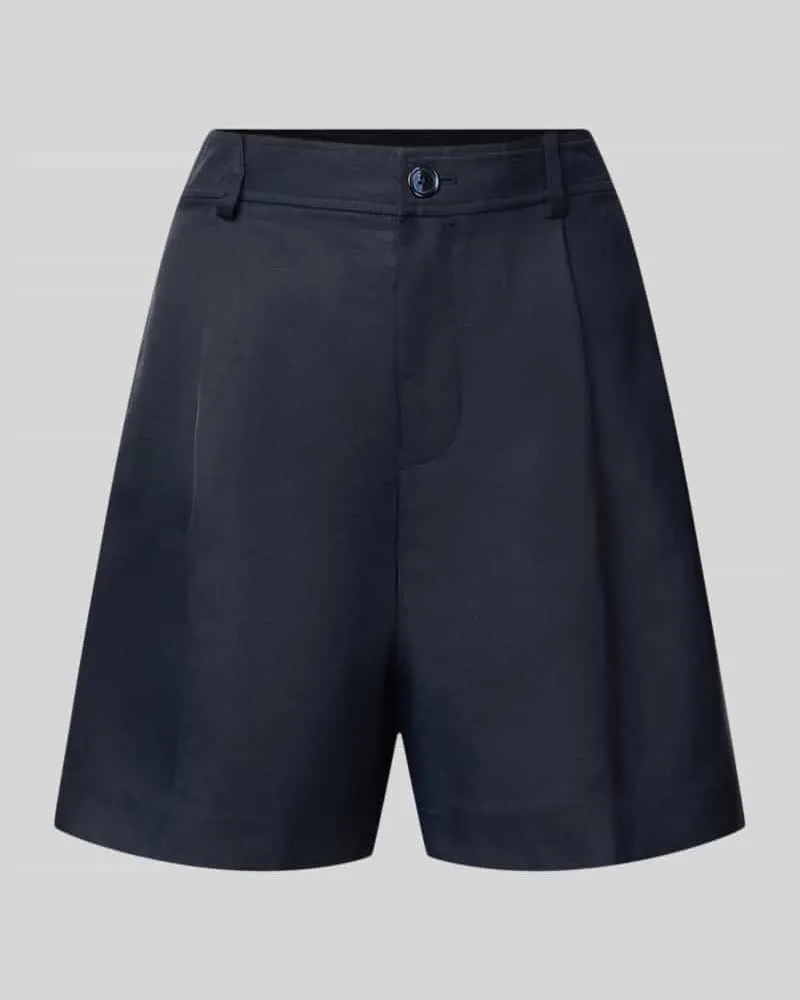 Ralph Lauren Regular Fit Chinoshorts aus Leinen-Viskose-Mix Marine