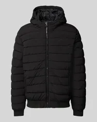 Pepe Jeans Steppjacke mit Reißverschlusstaschen Modell 'Tomek Black