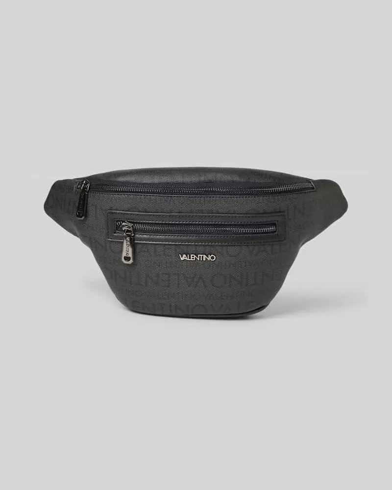 Valentino Garavani Bauchtasche mit Logo-Applikation Modell 'Billion Anthrazit