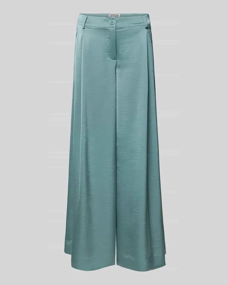 Essentiel Weite Hose mit Bundfalte Modell 'IXIE Petrol