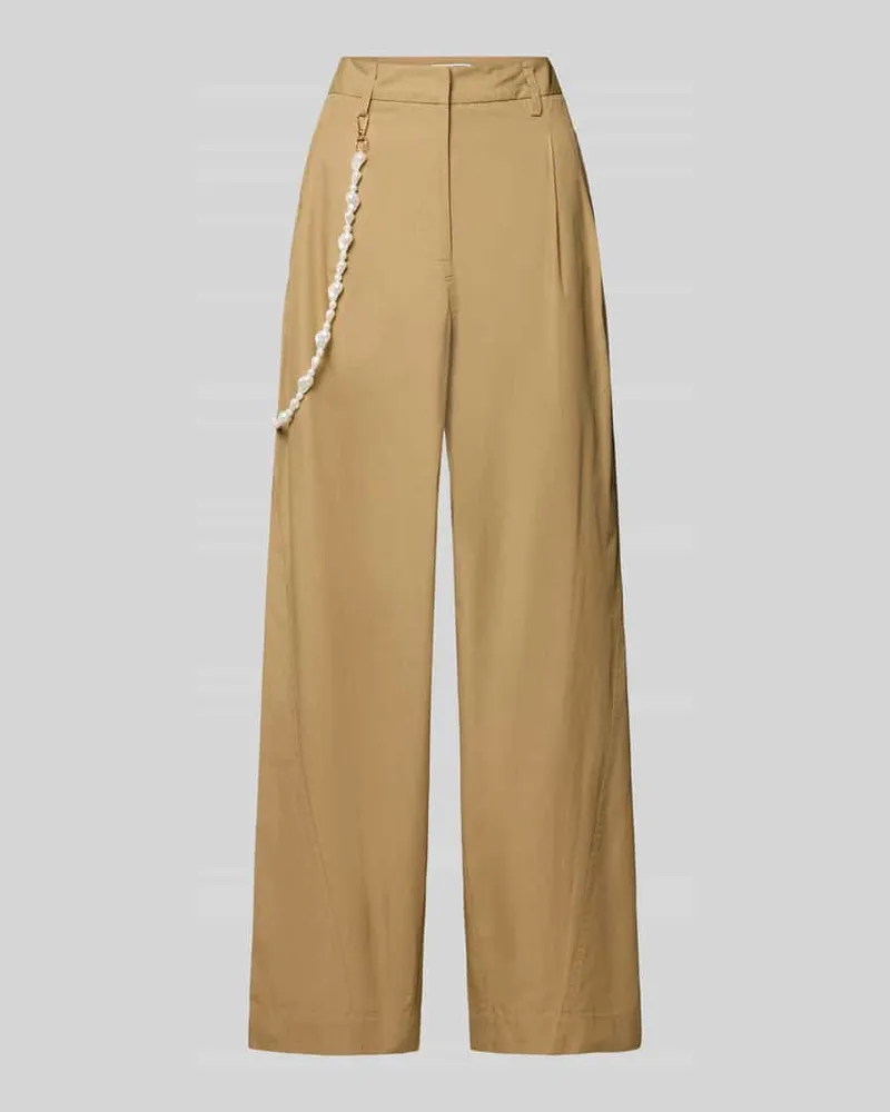 Essentiel Barrel Leg Hose aus reiner Baumwolle Modell 'JESUIS Beige