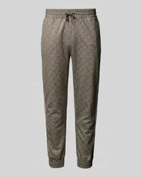 JOOP! Regular Fit Sweatpants mit Kontraststreifen Modell 'Tivon Metallic