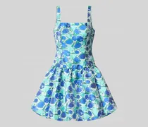 Cocktailkleid mit Karree-Ausschnitt