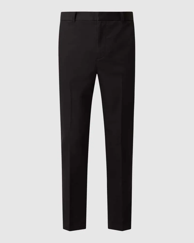 3.1 phillip lim Cropped Hose mit Eingrifftaschen Black