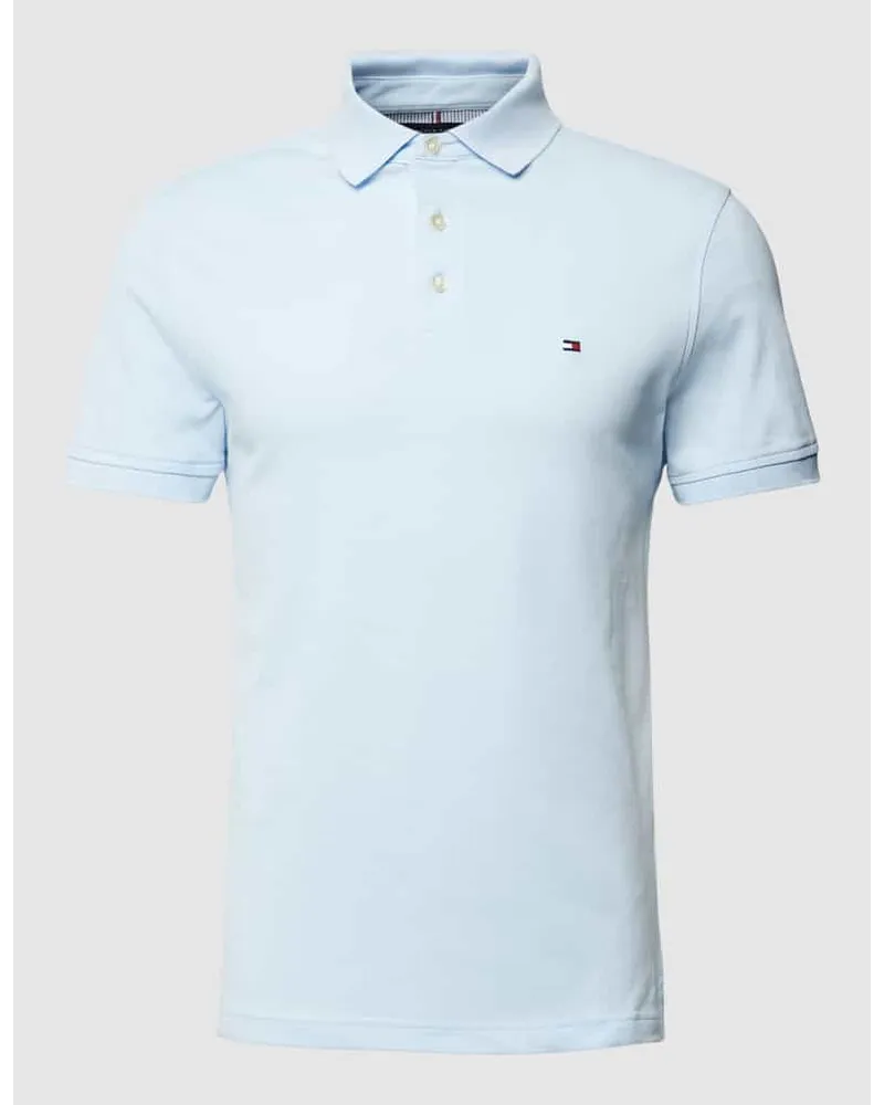 Tommy Hilfiger Slim Fit Poloshirt Modell '1985 Hellblau