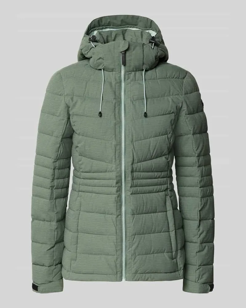 G.I.G.A. DX Jacke mit Kapuze und Label-Patch Modell Schilf