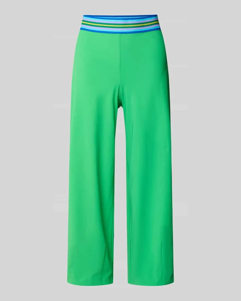 RAFFAELLO ROSSI  Regular Fit Culotte mit fixierten Bügelfalten Modell 'SALLY Gruen