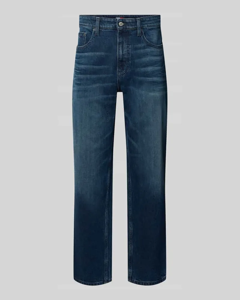 Tommy Hilfiger Tapered Fit Jeans aus Baumwoll-Mix Jeansblau