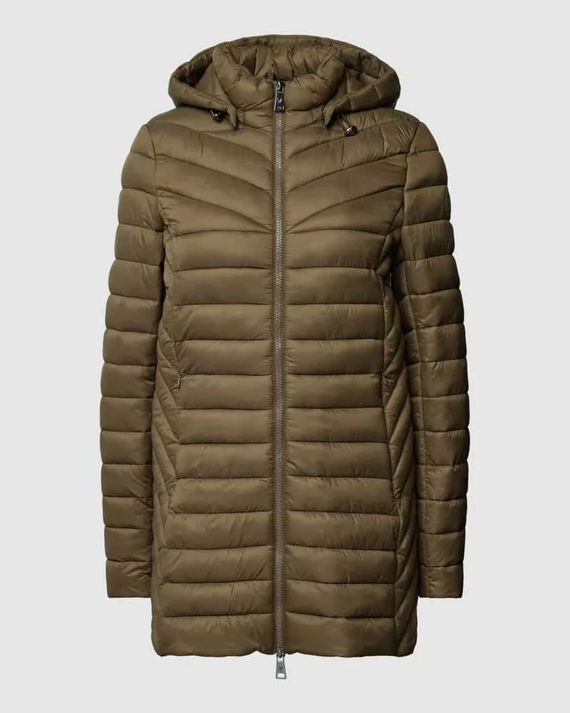 Fuchs Schmitt Steppjacke mit Reißverschlusstaschen Oliv
